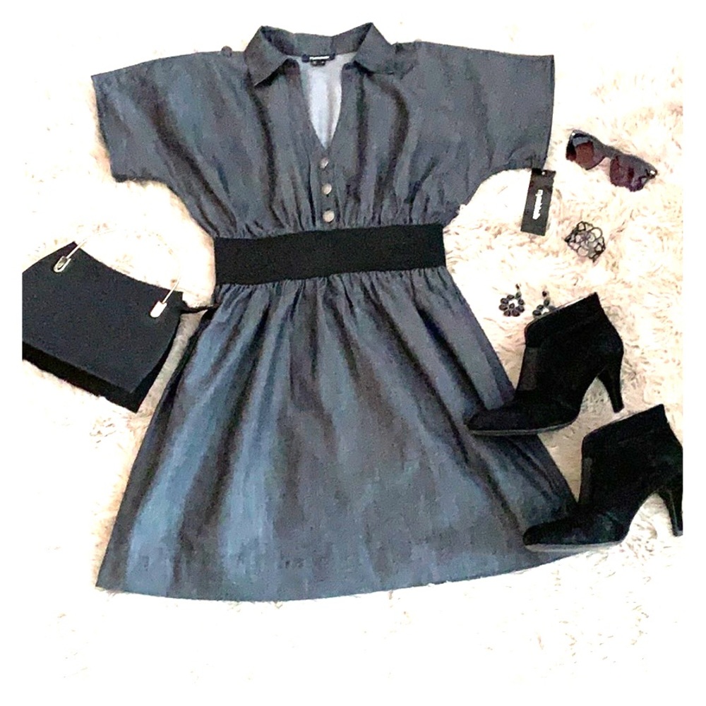 denim dress